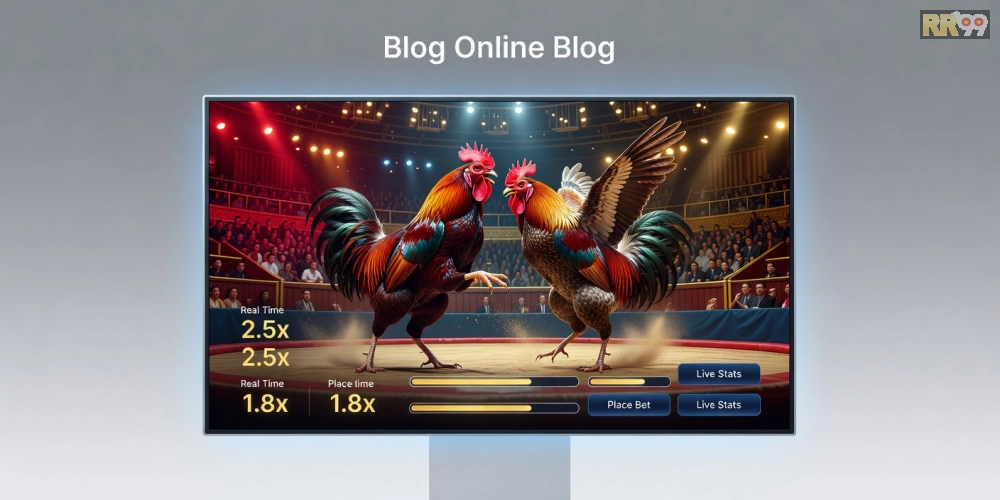 Minh họa khái niệm đá gà casino trực tiếp 69vn với giao diện nền tảng hiện đại và hình ảnh trận đấu sống động