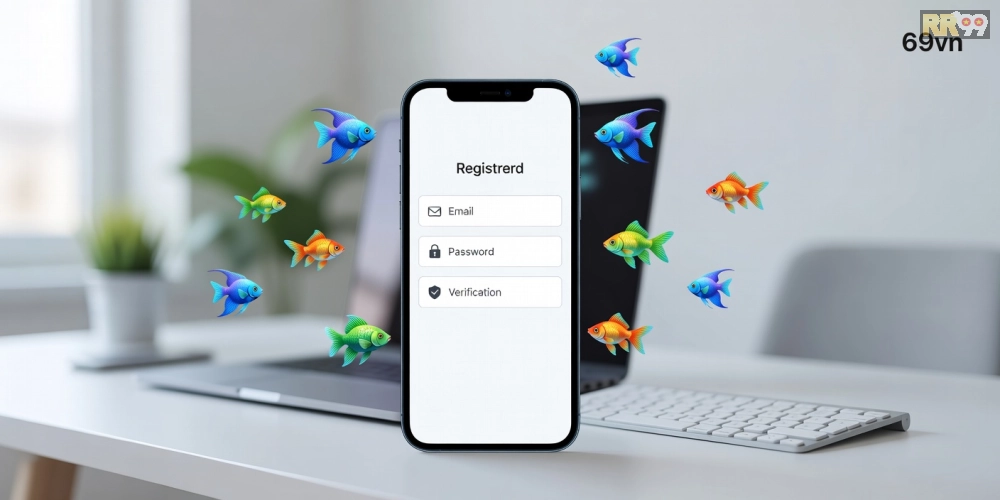 Các bước đăng ký và chơi bắn cá miễn phí 69vn đơn giản từ A đến Z trên thiết bị di động