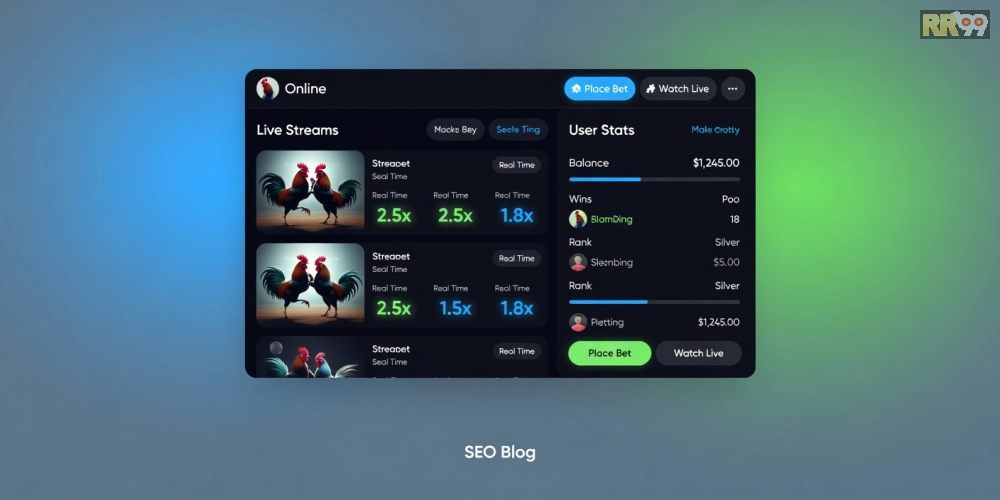 Giao diện nền tảng đá gà cựa dao 69vn hàng đầu với tính năng hiện đại